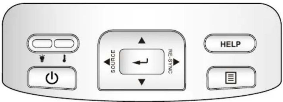 OPTOMA EX665UTis - Bedienfeld - 1