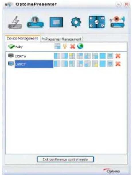 OPTOMA EX665UTis - Verwendung des Optoma Presenter - 9