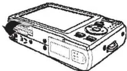AGFA AP Compact 102 - Inserting an SD/ SDHC Memory Card - 3