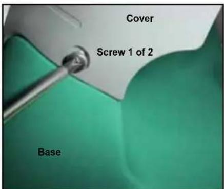 Cover Screw 1 of 2 Base