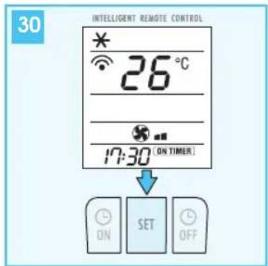 DELONGHI PAC W10AH - Programmieren der Einschaltung - 3