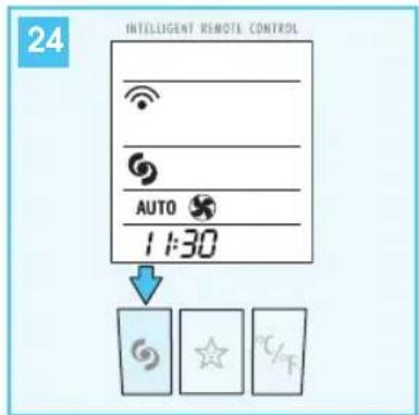 DELONGHI PAC W10AH - AUSWAHL DER TEMPERATURSKALA (ABB. 25) - 1