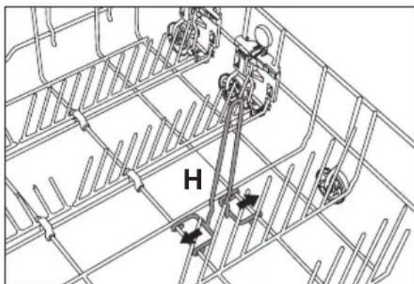 Technical line drawing of a mechanical assembly with no visible text or symbols