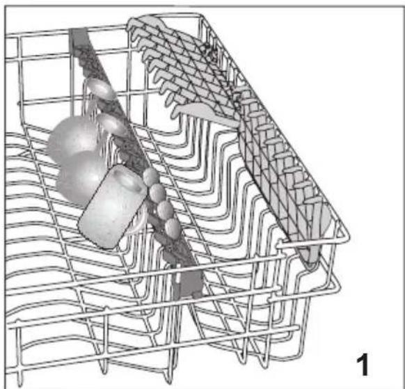 Diagram of a food storage basket with containers and jars, no text or symbols present