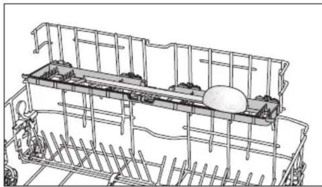 Technical line drawing of a multi-level mechanical assembly with no visible text or symbols