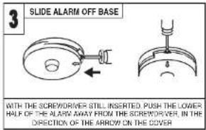 Ei Electronics Ei2110 - Alarm Removal - 3