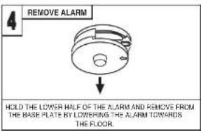 Ei Electronics Ei2110 - Alarm Removal - 4