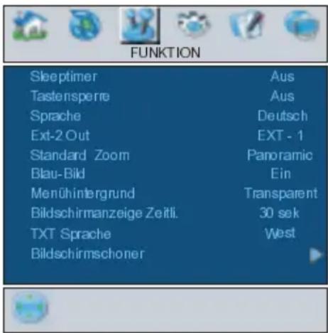 HITACHI 42PD6600 - Menü Funktion - 1