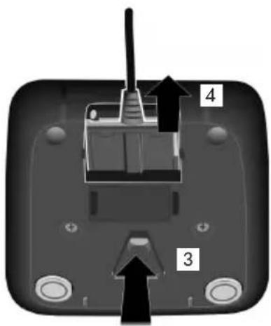 GIGASET C300H - Ladeschale anschließen - 2