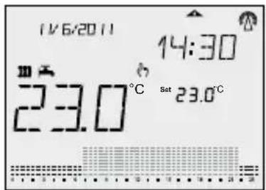 14/6/2011 14:30 23.0°C Set 23.0°C