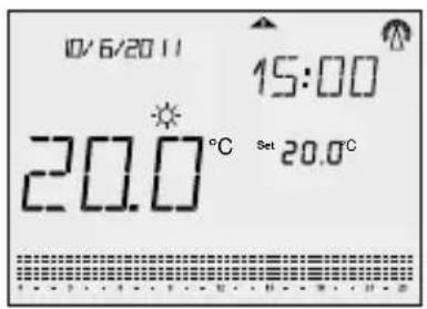 10/6/2011 15:00 20.0°C Set 20.0°C