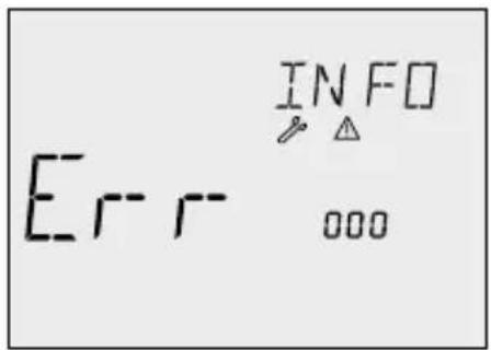 E r r INFO 000
