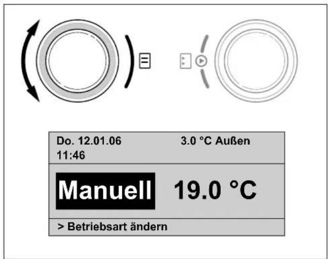 VAILLANT calorMATIC 430 - Tab. 4.3 Betriebsarten des Heizgerätes - 1