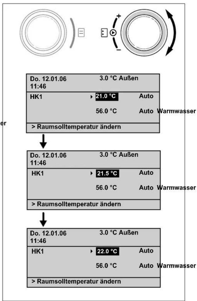 VAILLANT calorMATIC 430 - Parameter verändern - 4