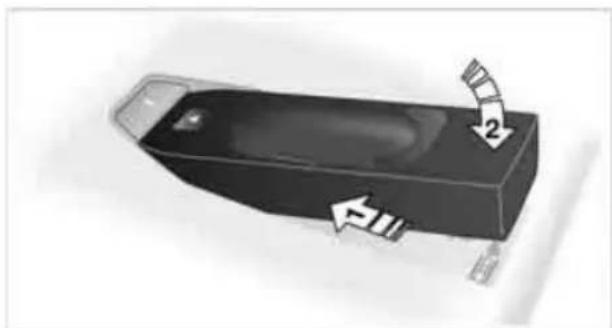 3D illustration of a car with directional arrows indicating movement or force (no text or symbols)