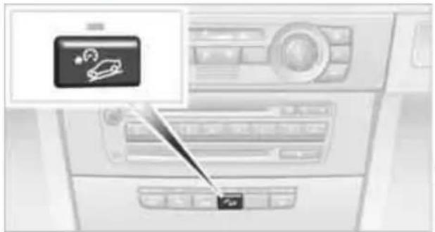 Interior view of a car air conditioner unit showing the front panel and control panel (no visible text or symbols)