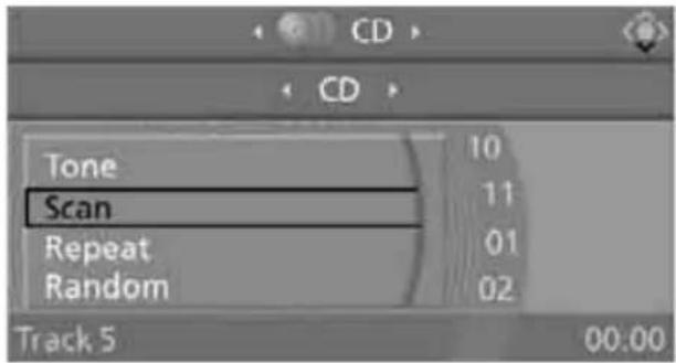 CD CD Tone Scan Repeat Random 10 11 01 02 Track 5 00.00