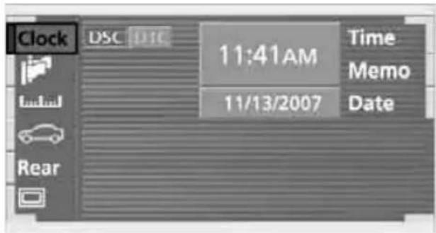 Clock DSC 11:41AM Time Memo Date 11/13/2007 Rear