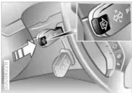 Diagram showing a device's internal components with an arrow pointing to a component, alongside a close-up of its control panel.