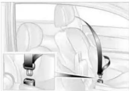 BMW 325Ci Coupe (2004) - Safety belts - 1
