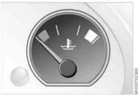BMW 325Ci Coupe (2004) - Engine coolant temperature gauge - 2