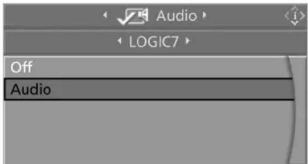 Audio LOGIC7 Off Audio