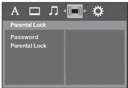Parental Lock Password Parental Lock