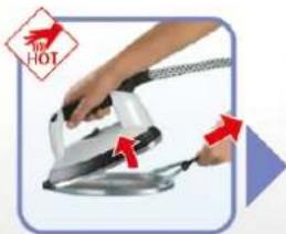 LAURASTAR X2a - Ausschalten und Netzstecker ziehen Switch off and remove plug from mains - 4