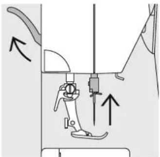 BERNINA Activa 135 - Nadel einsetzen - 1