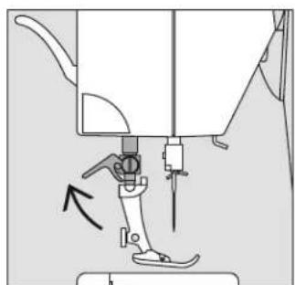 BERNINA Activa 240 - Nähfuss wechseln (activa 230/240) - 2