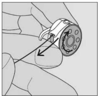 BERNINA Activa 240 - Spule einlegen - 4