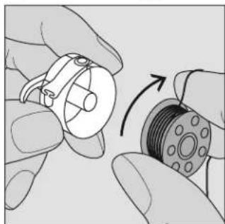 BERNINA Activa 240 - Spule einlegen - 1