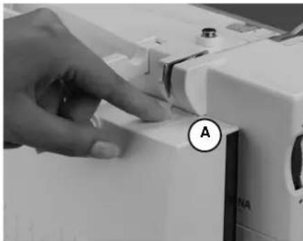 BERNINA Aurora 430 - Zubehör aufbewahren - 1