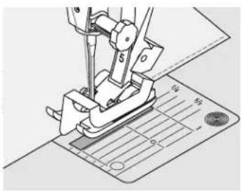 BERNINA Aurora 430 - Kanten schmal absteppen - 1