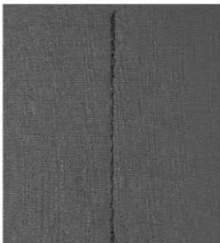BERNINA Aurora 430 - Vernähprogramm (Geradstich mit Vernähen) - 2