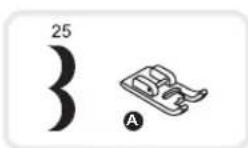 BERNINA Bernette 20 - Muschelsaum - 1