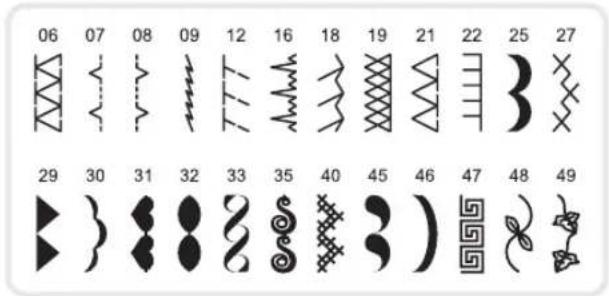 06 07 08 09 12 16 18 19 21 22 25 27 29 30 31 32 33 35 40 45 46 47 48 49