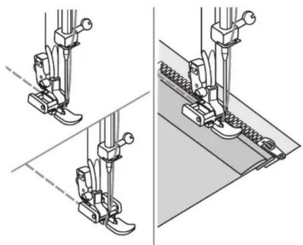 BERNINA Bernette 20 - Beidseitig verdeckter Reissverschluss - 4