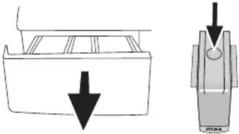 BLOMBERG WNF 5180 WE - Cleaning the detergent drawer - 1