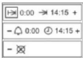0:00 → 14:15 + - 0:00 ⏱ 14:15 + - ✉