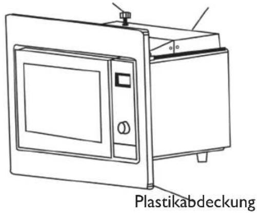 Plastikabdeckung