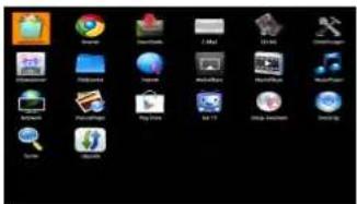 Screenshot of a macOS desktop with application icons including Windows, macOS, iPad, and various app functions.