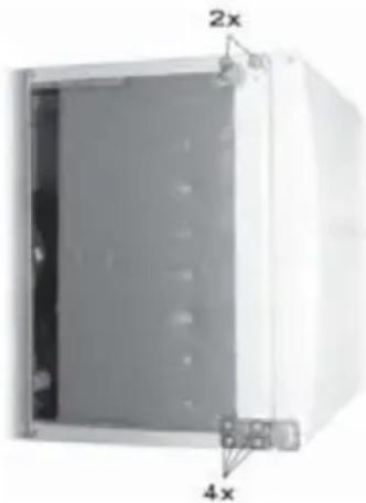 COMFEE HD-276FN - Wechsel des Türanschlages - 2