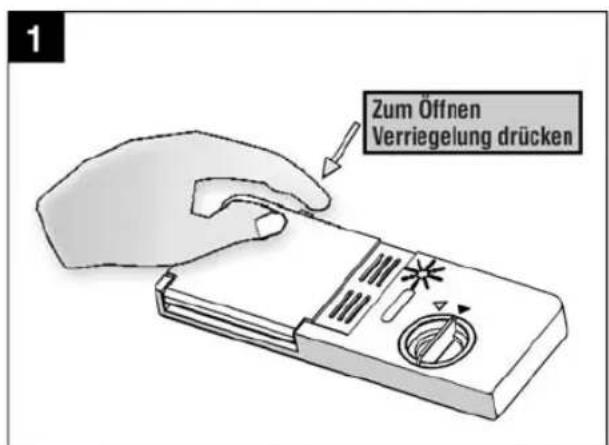 AMICA EGSP 14065 E - So füllen Sie den Reiniger ein - 1