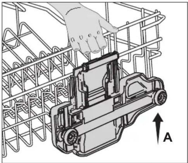 AMICA EGSP 14081 E - Oberer Geschirrkorb mit variabler Höhenverstellung (abhängig vom Modell) - 1