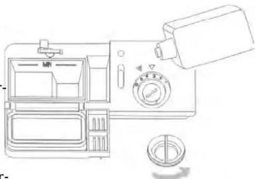 AMICA EGSP 14067 E - Klarspülerbehälter - 1