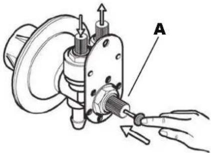 BARTSCHER DS 1001 - REGULIERUNG DES KLARSPÜLMITTELDOSIERERS (Nur für Spülmaschinen mit hydraulischer Dosiervorrichtung) - 1
