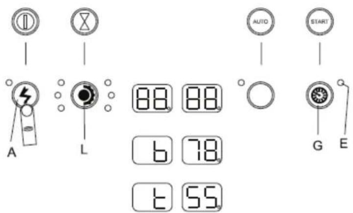 AUTO START A L 88 88 6 78 5 55 G E