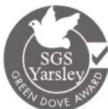 SGS Yarsley GREEN DOVE AWARD