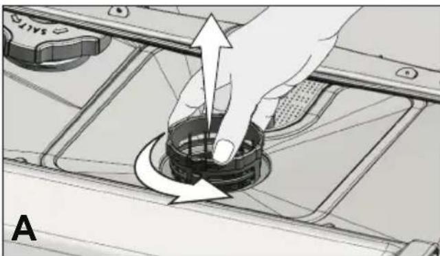 GRUNDIG GNI 41810 X - Filter reinigen - 1
